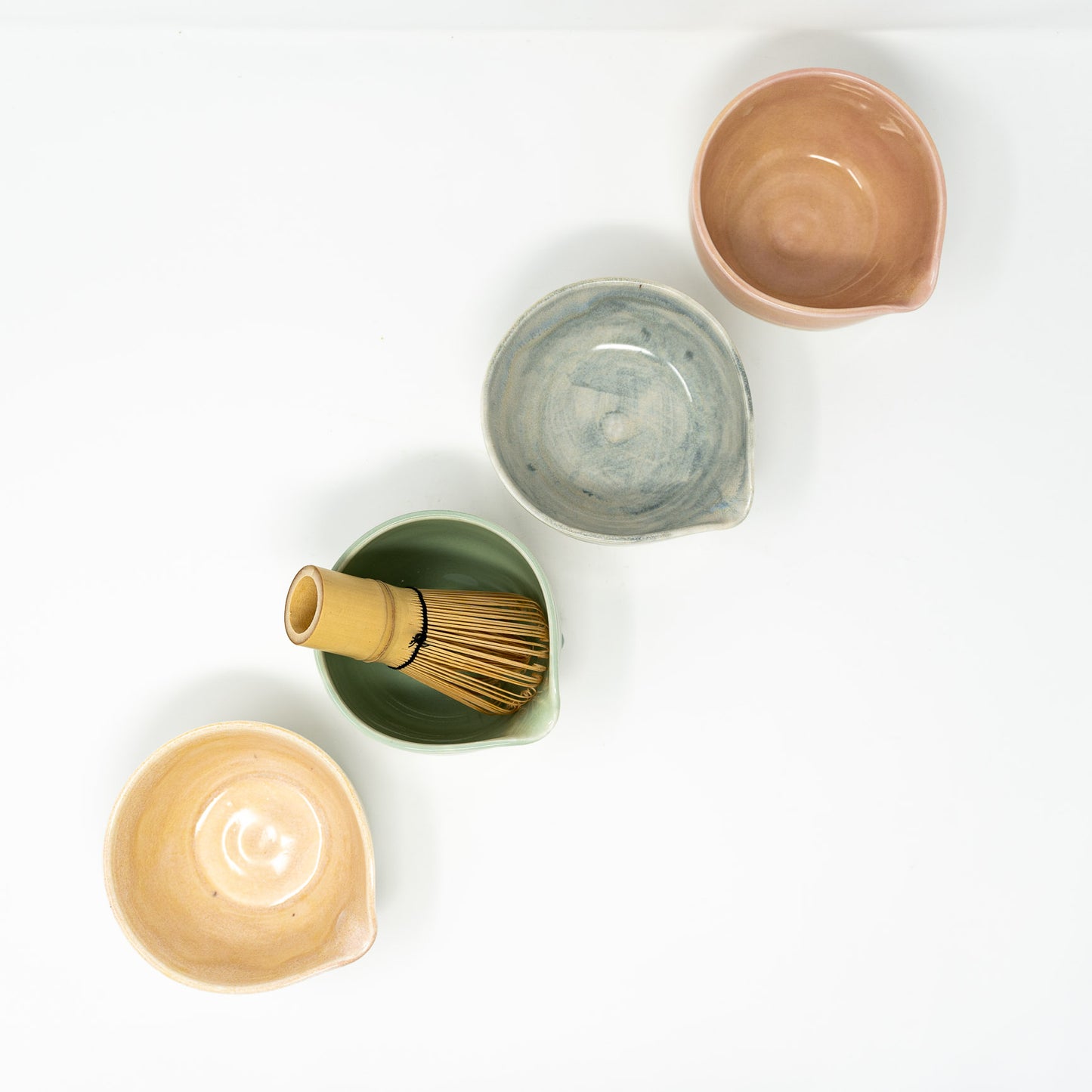 Porcelain matcha bowl
