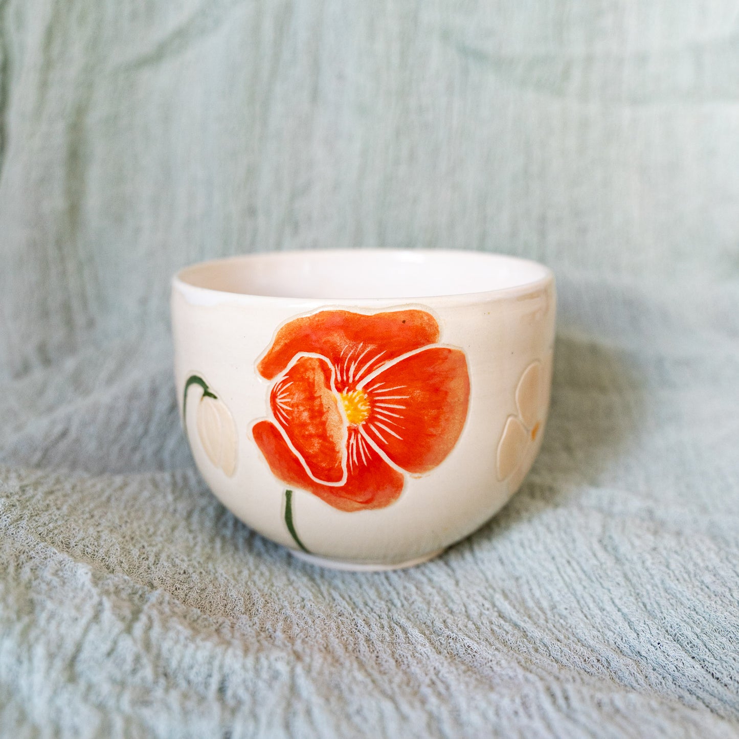 Flower Series 1 - Poppy Bowl