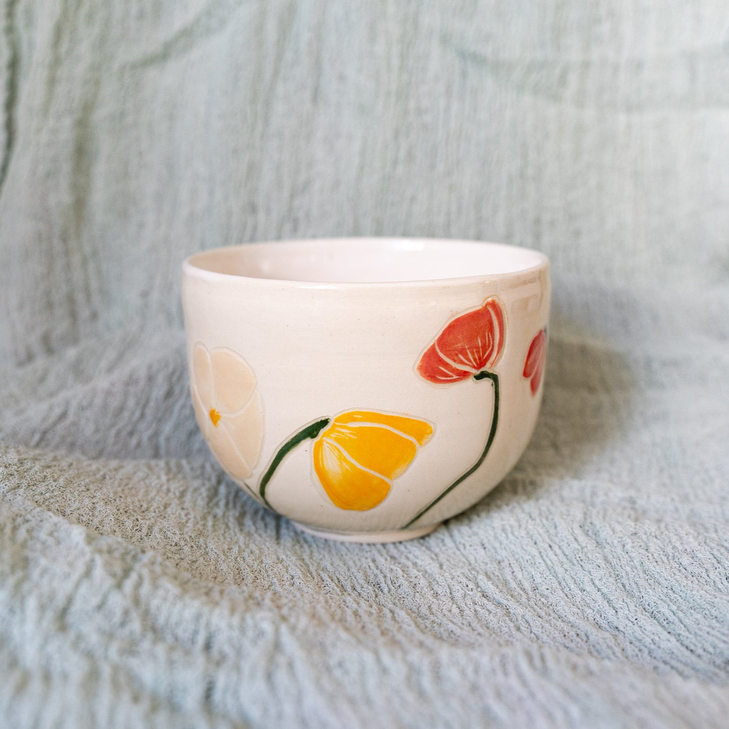 Flower Series 1 - Poppy Bowl