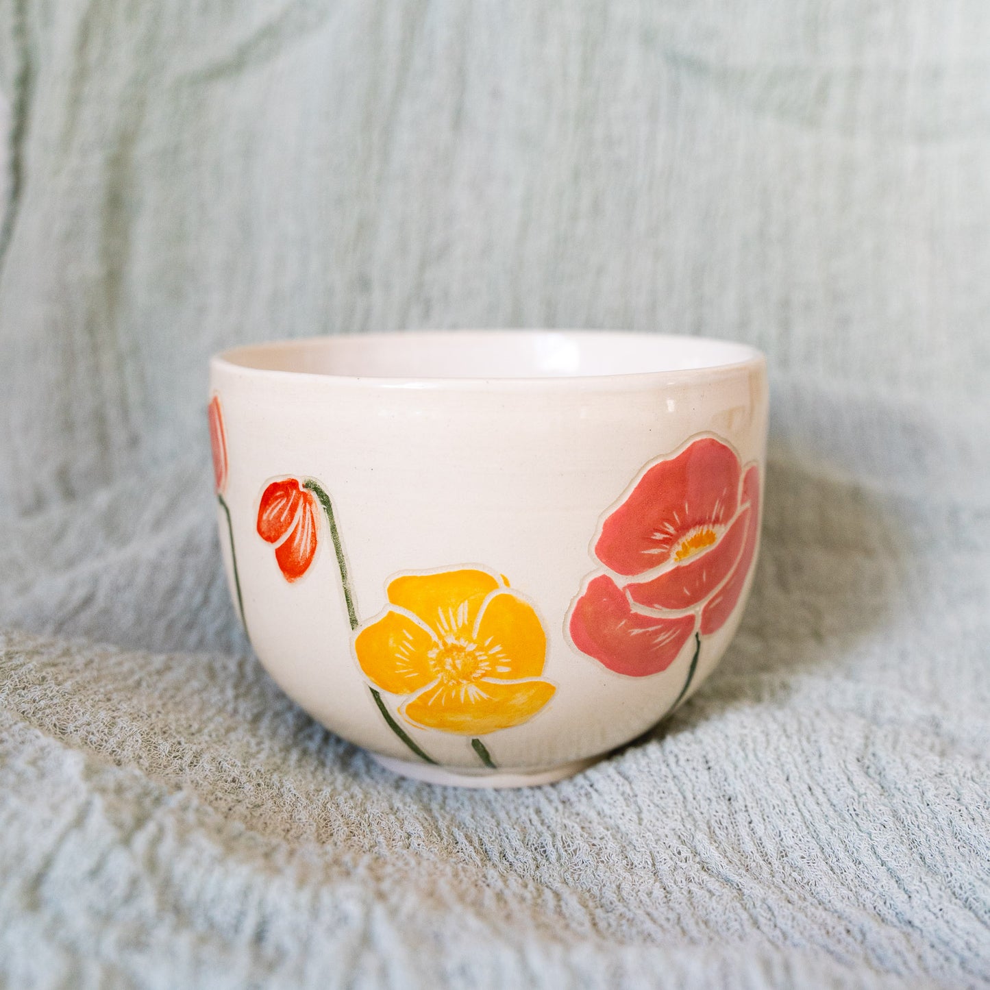 Flower Series 1 - Poppy Bowl