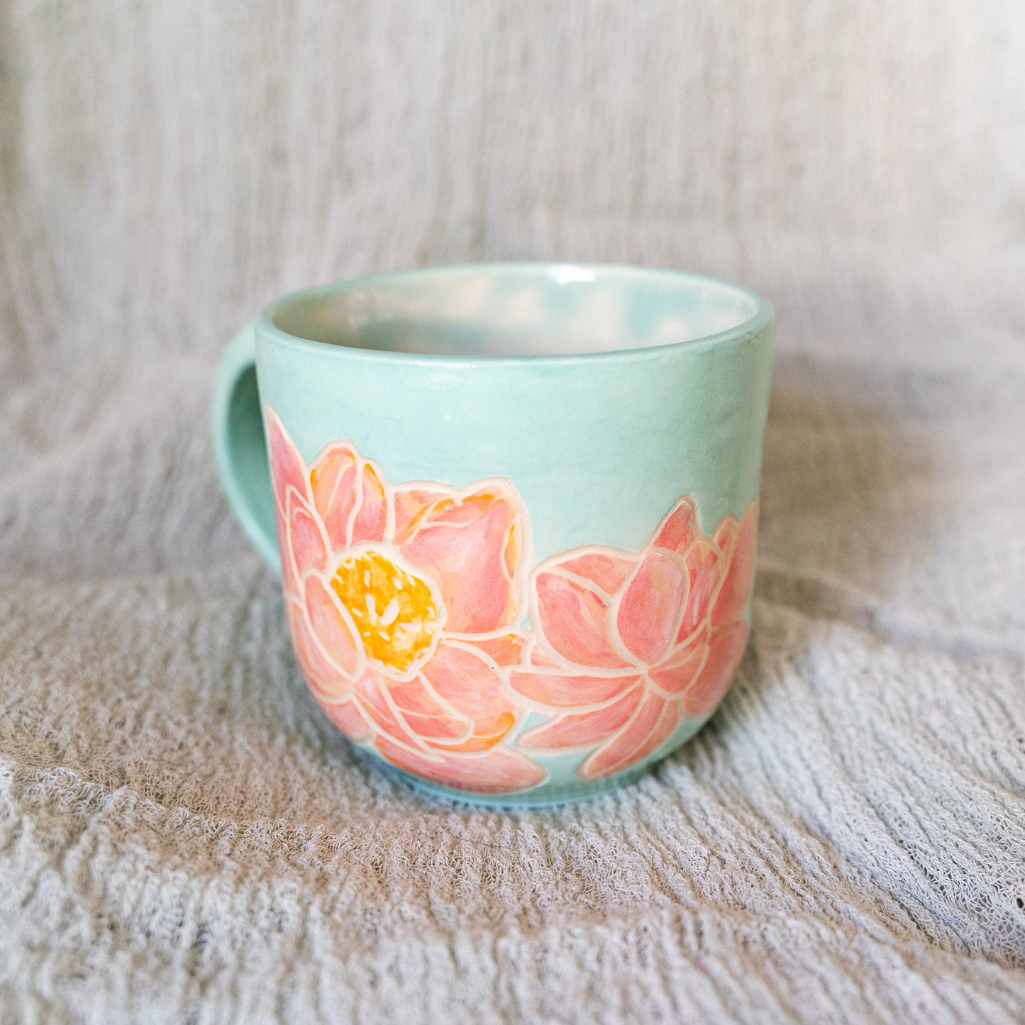 Flower Series 1 - Peony Mug