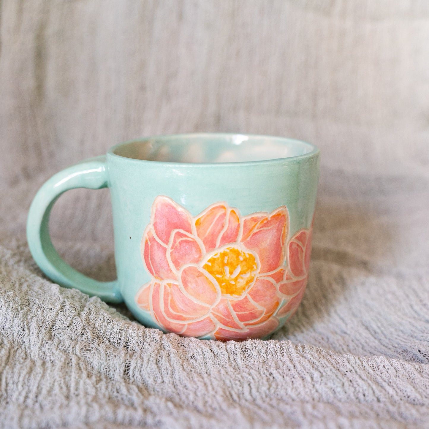 Flower Series 1 - Peony Mug