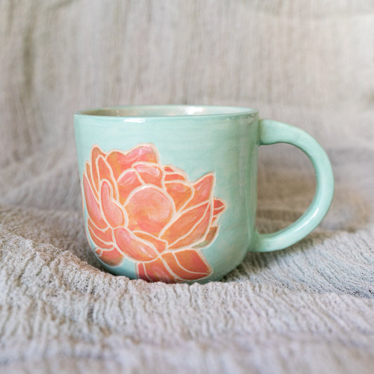 Flower Series 1 - Peony Mug