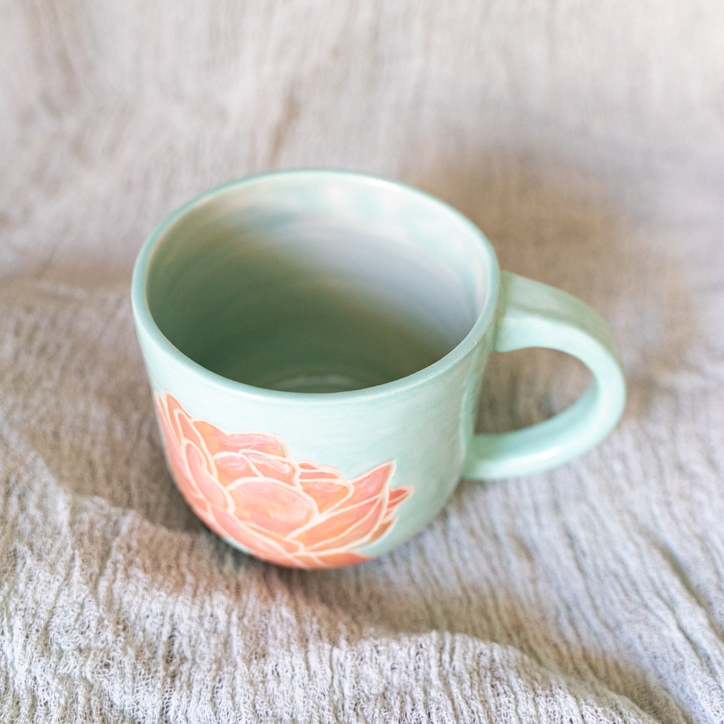 Flower Series 1 - Peony Mug