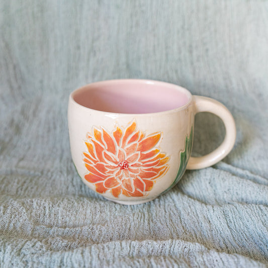Flower Series 1 - Dahlia Mug