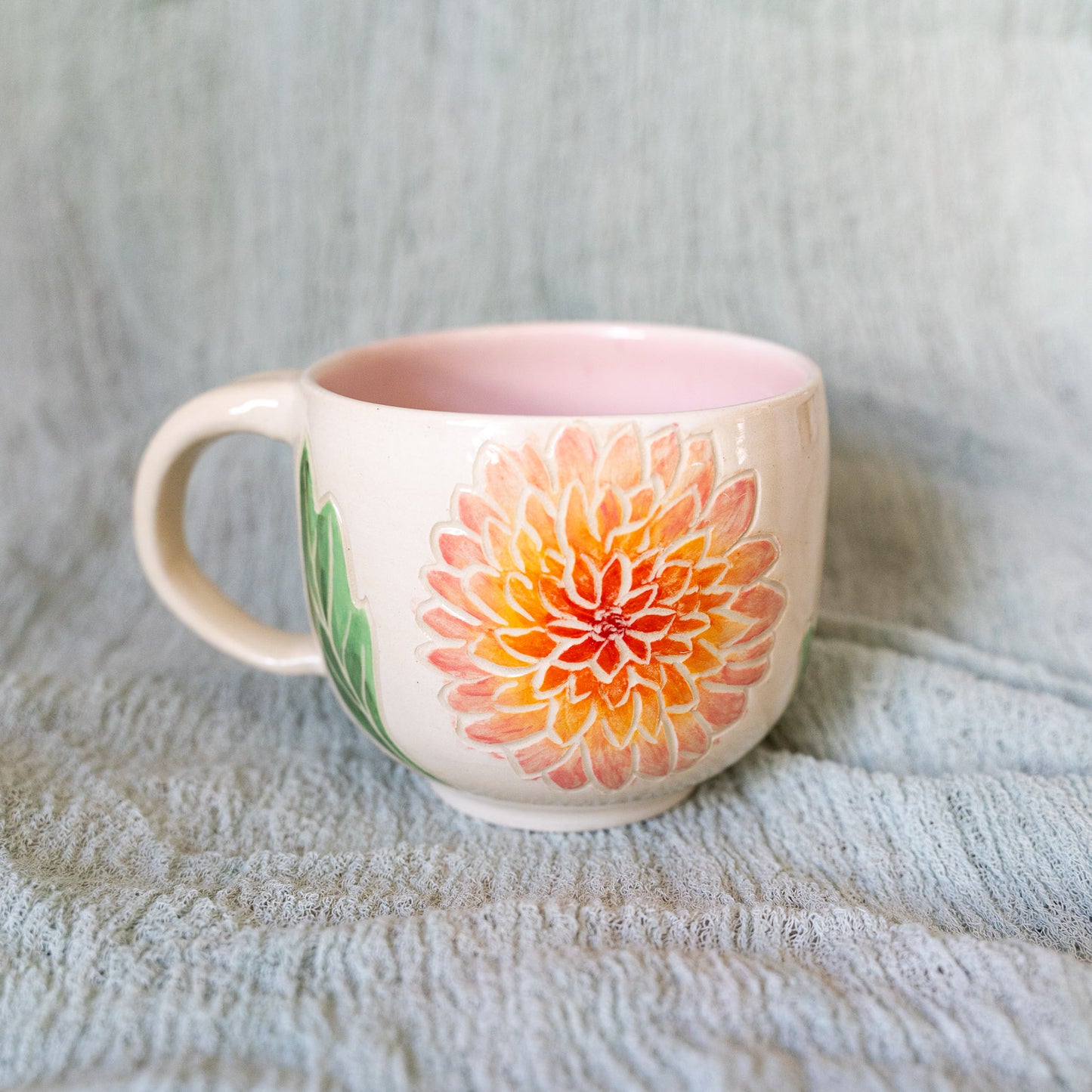 Flower Series 1 - Dahlia Mug