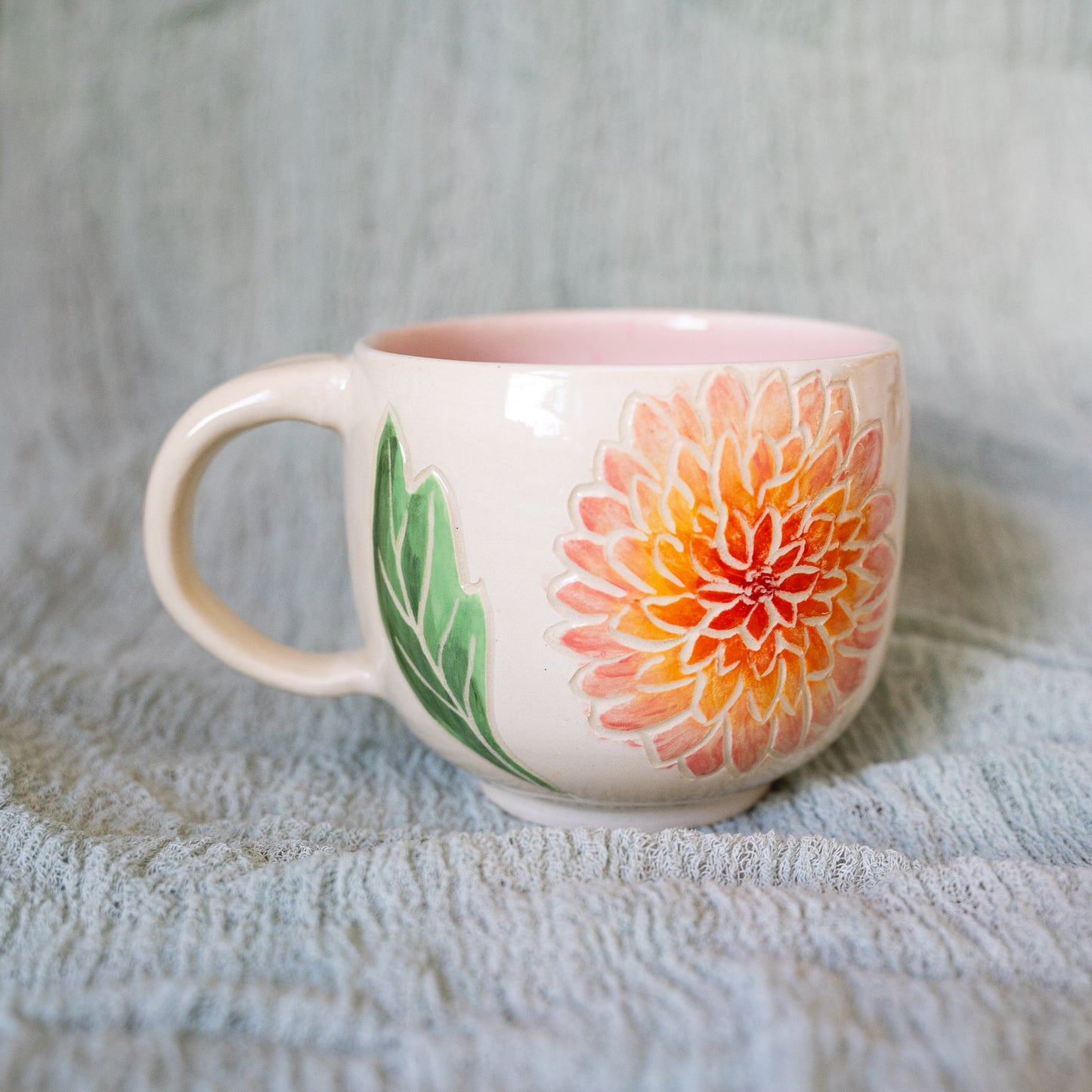 Flower Series 1 - Dahlia Mug