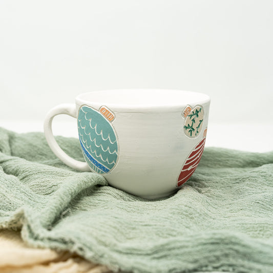 [HOLIDAY PREORDER] KCC x SCA Ornaments Large Latte Mug
