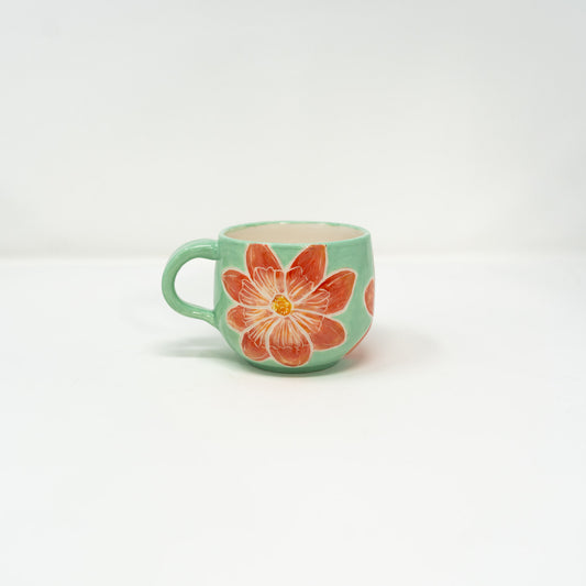 Flower Series 2 - Collarette Dahlia Mug