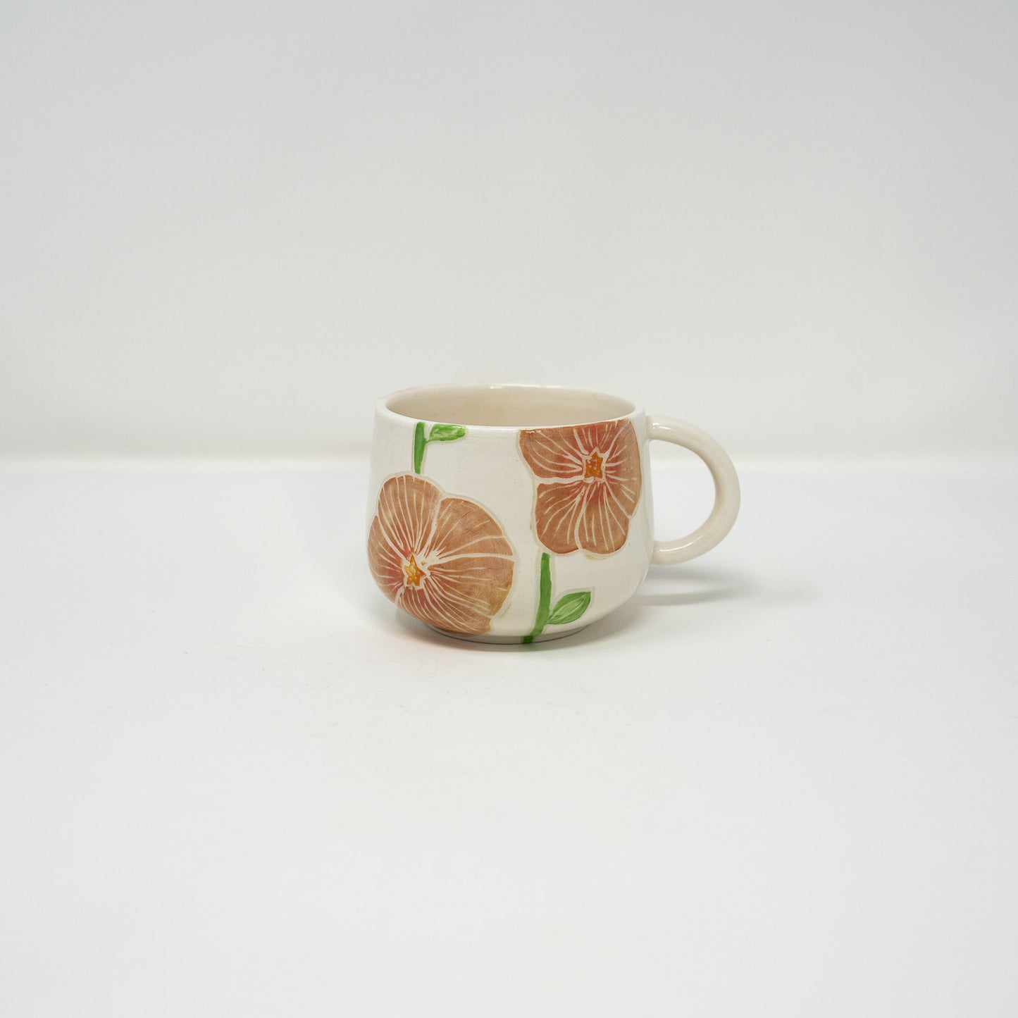 Flower Series 2 - Hollyhock Mug