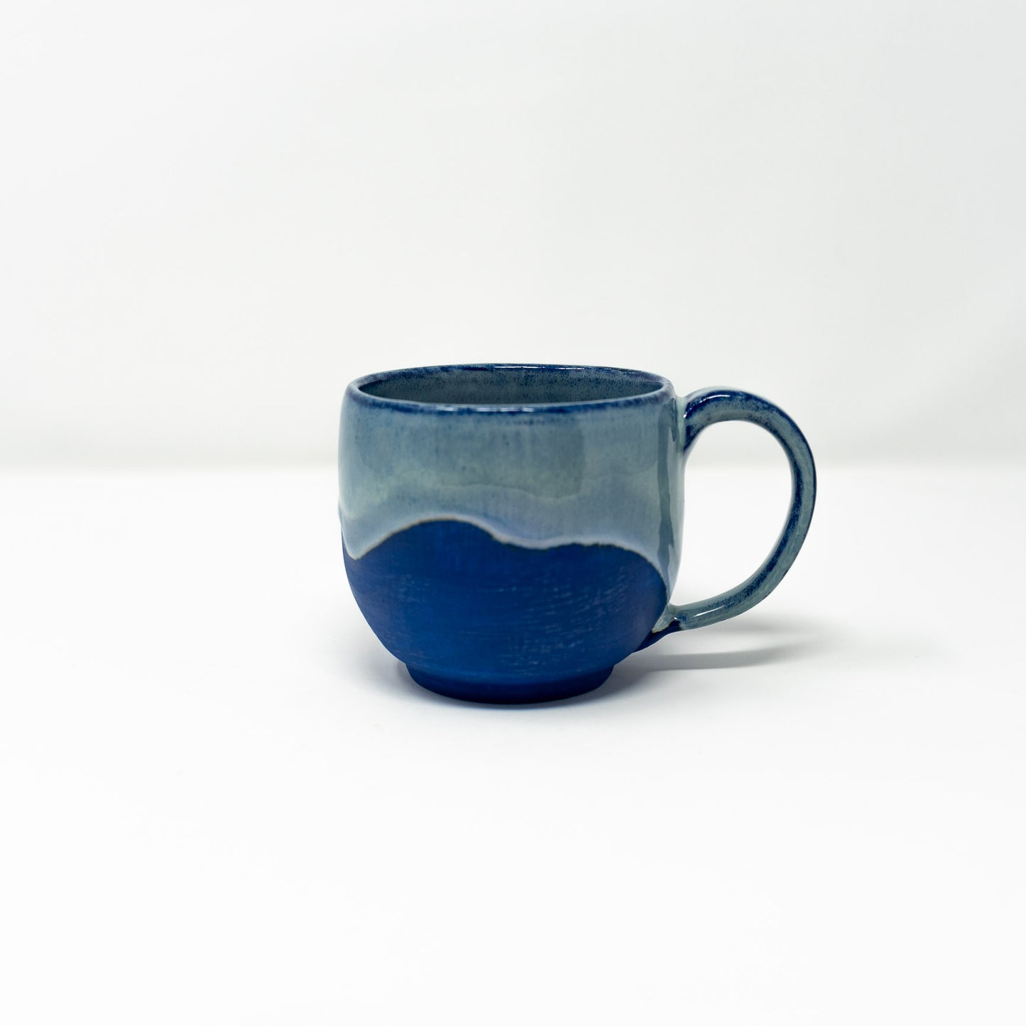 Experimental Blue Slip Mug