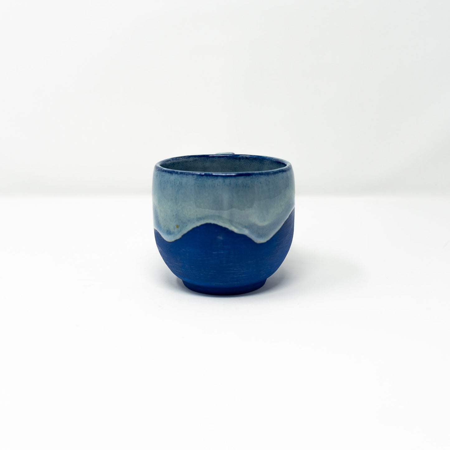 Experimental Blue Slip Mug