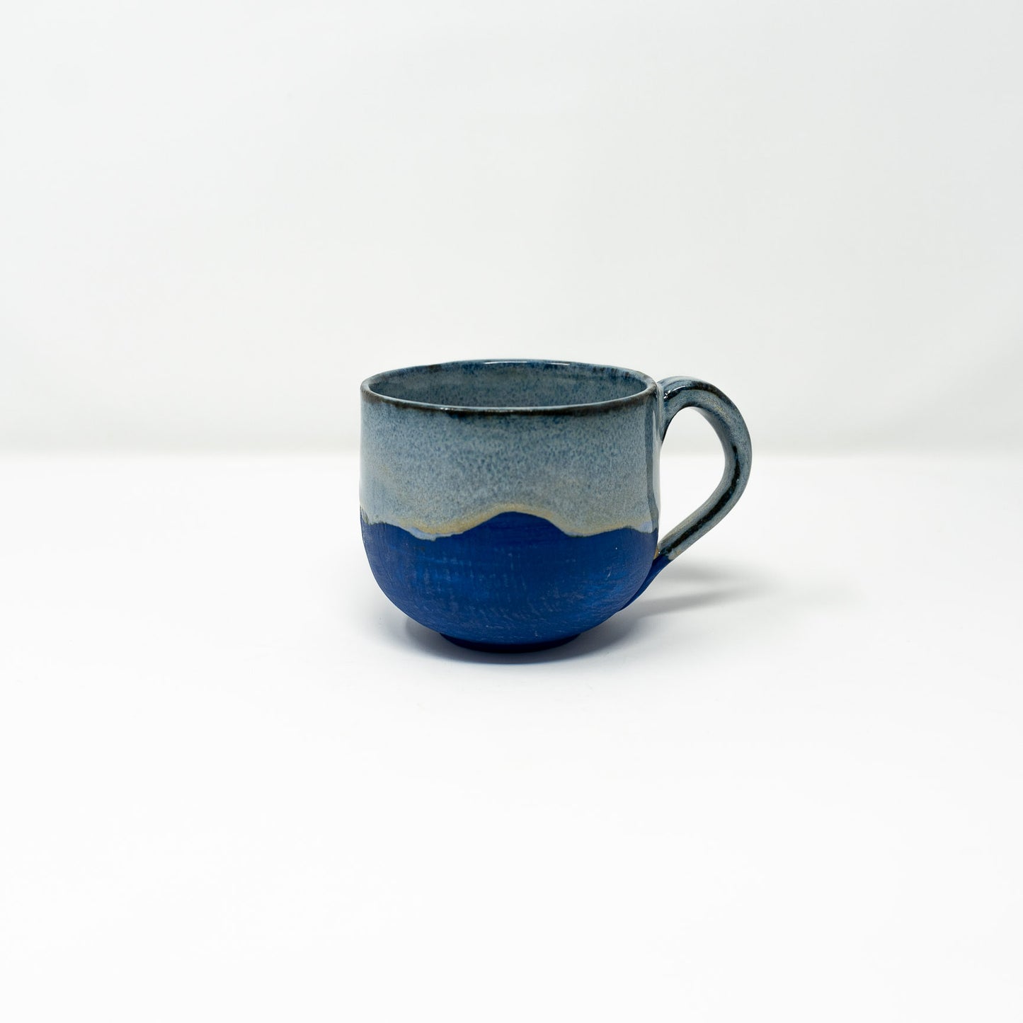 Experimental Blue Slip Mug