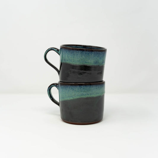 Nighttime Aurora Mugs