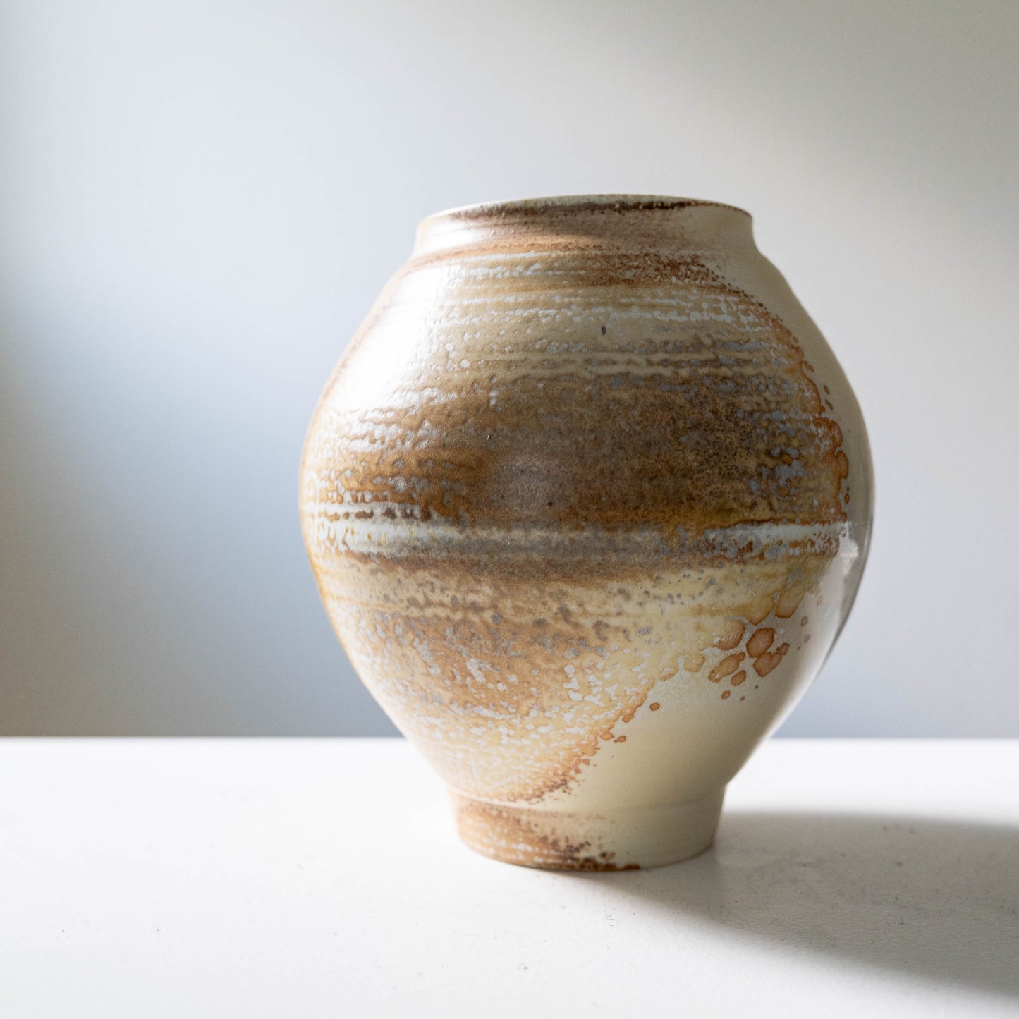 Wood-fired Moon Jar